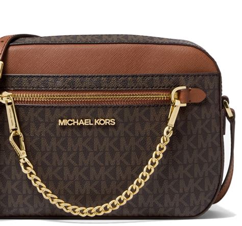 michael kors logo crossbody large|Michael Kors jet set crossbody.